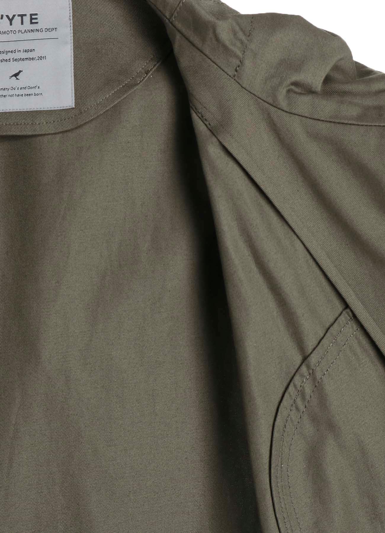 COTTON TWILL MOUNTAIN PARKA