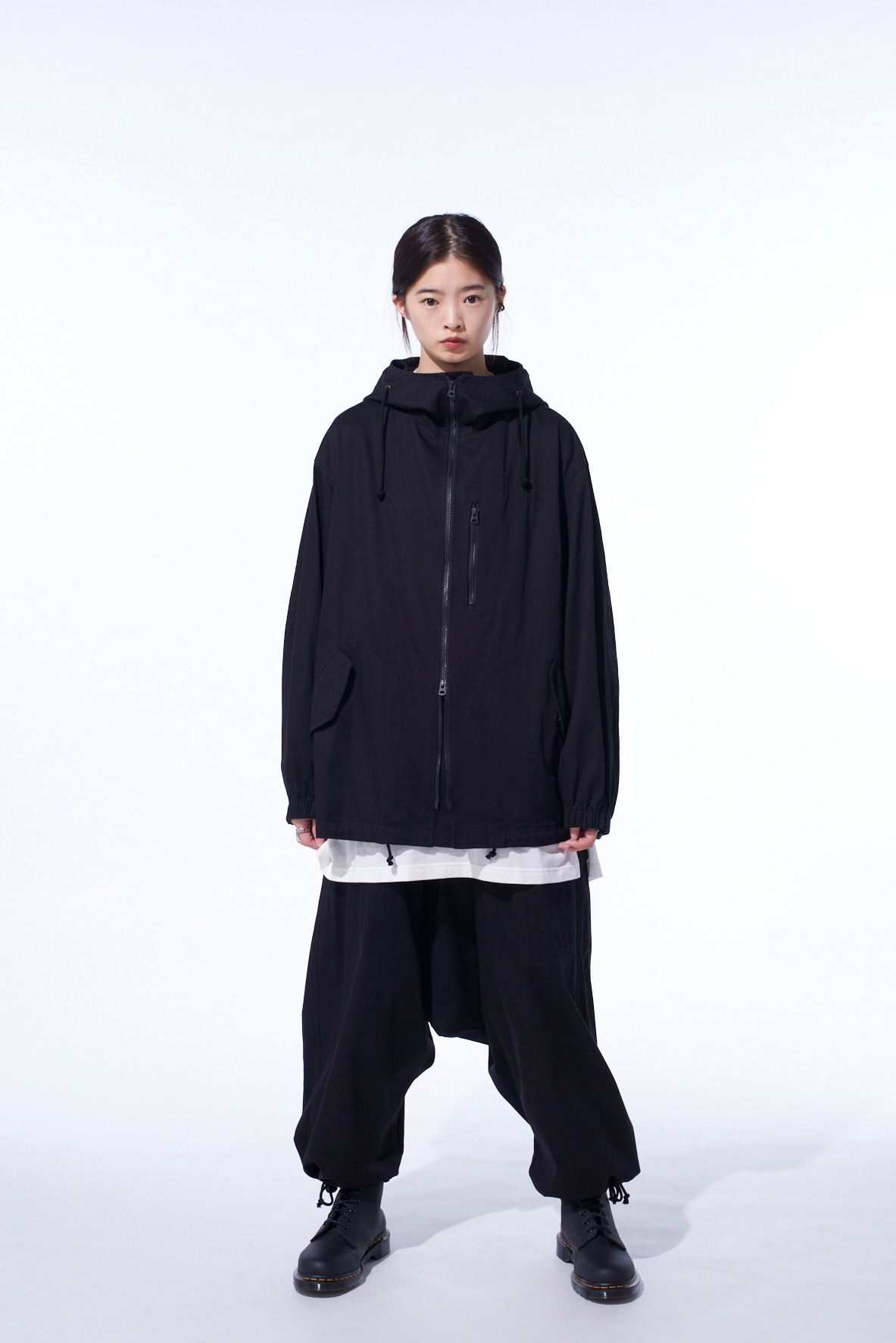 COTTON TWILL MOUNTAIN PARKA