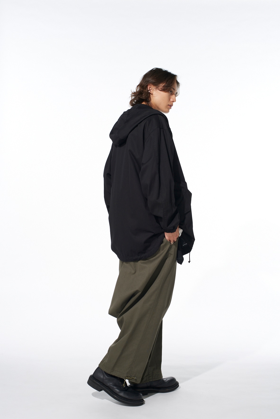 COTTON TWILL MOUNTAIN PARKA