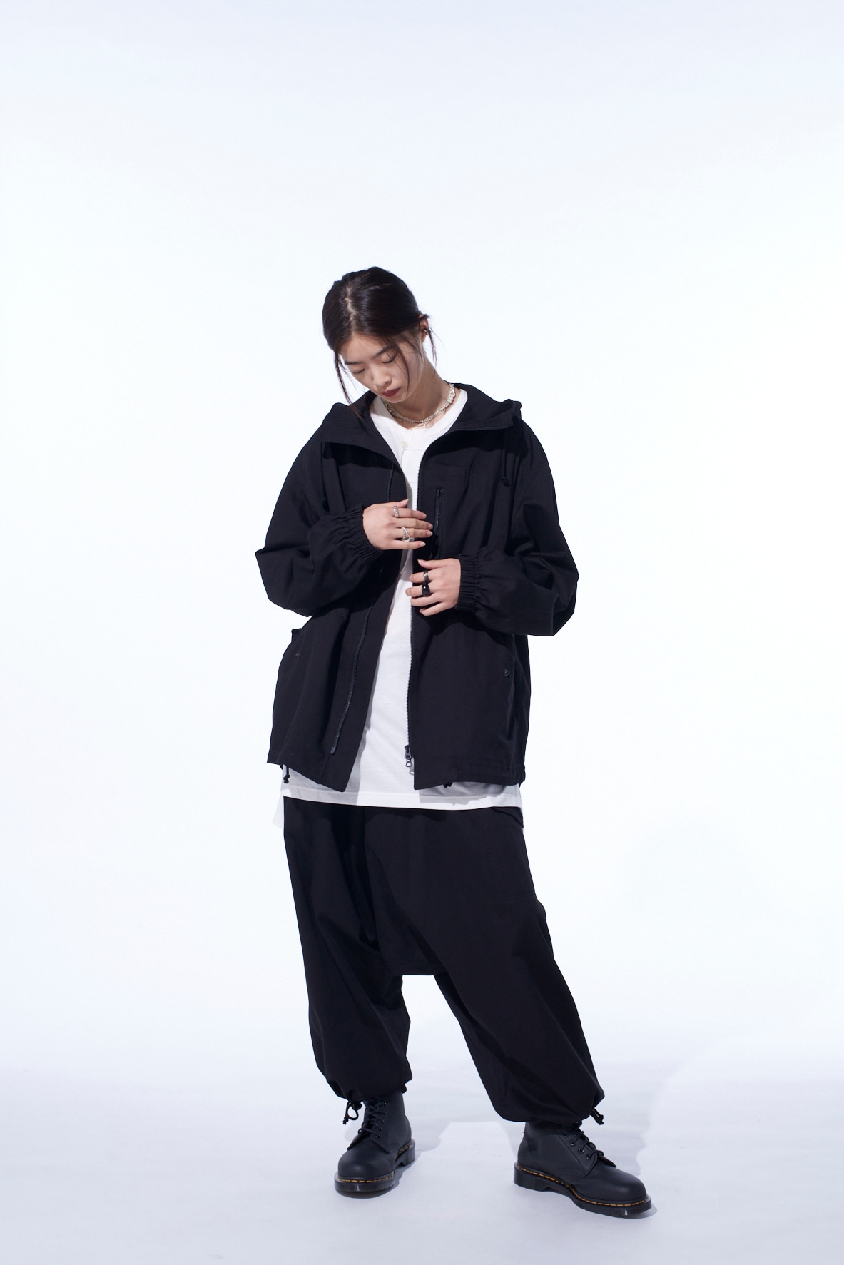 COTTON TWILL MOUNTAIN PARKA