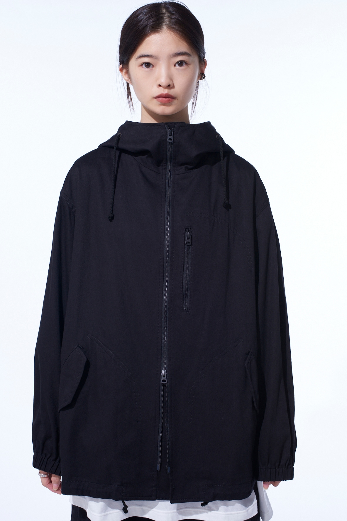 COTTON TWILL MOUNTAIN PARKA