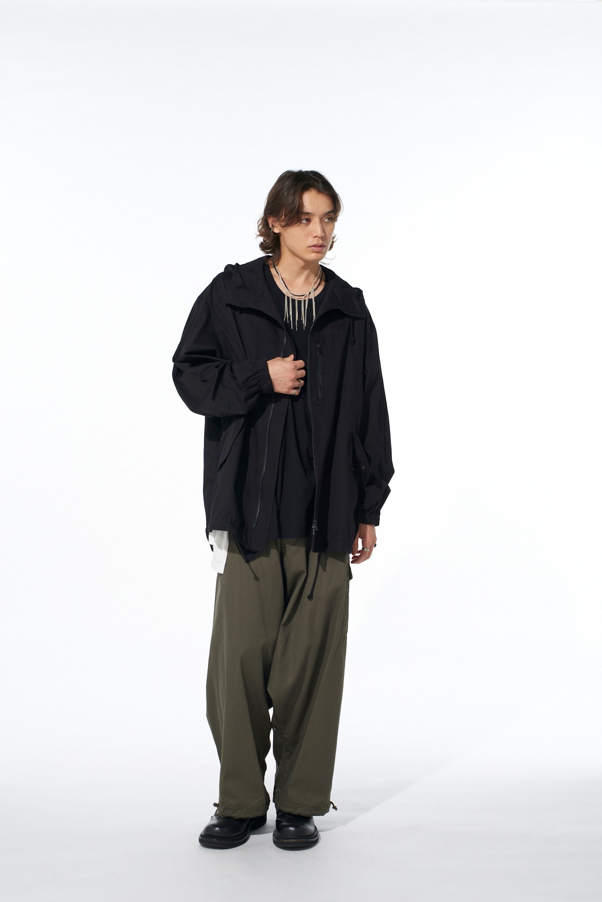COTTON TWILL MOUNTAIN PARKA