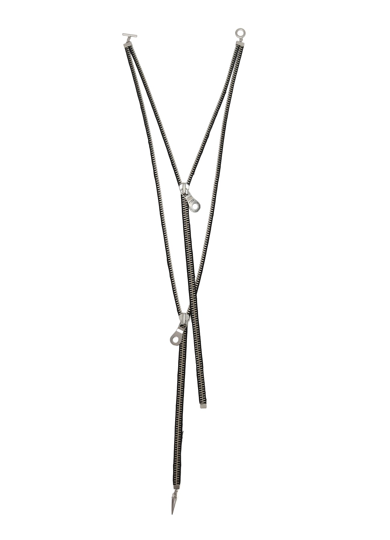 LAYERED ZIPPER NECKLACE