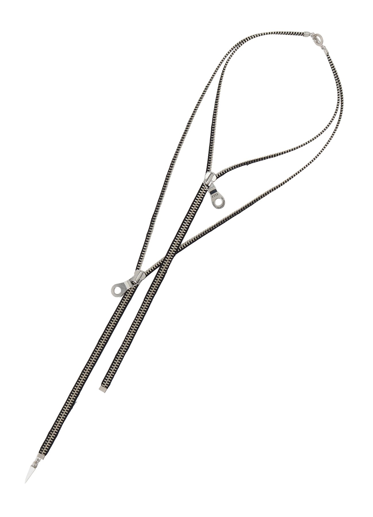 LAYERED ZIPPER NECKLACE