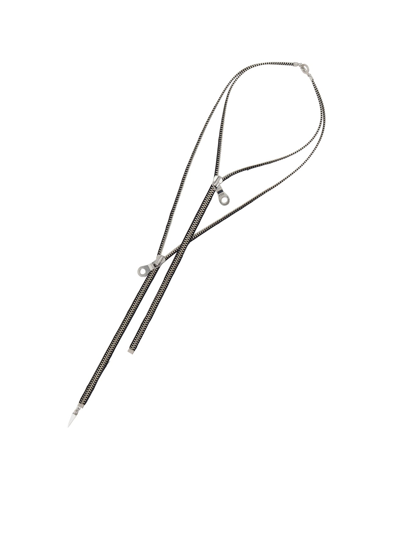 LAYERED ZIPPER NECKLACE