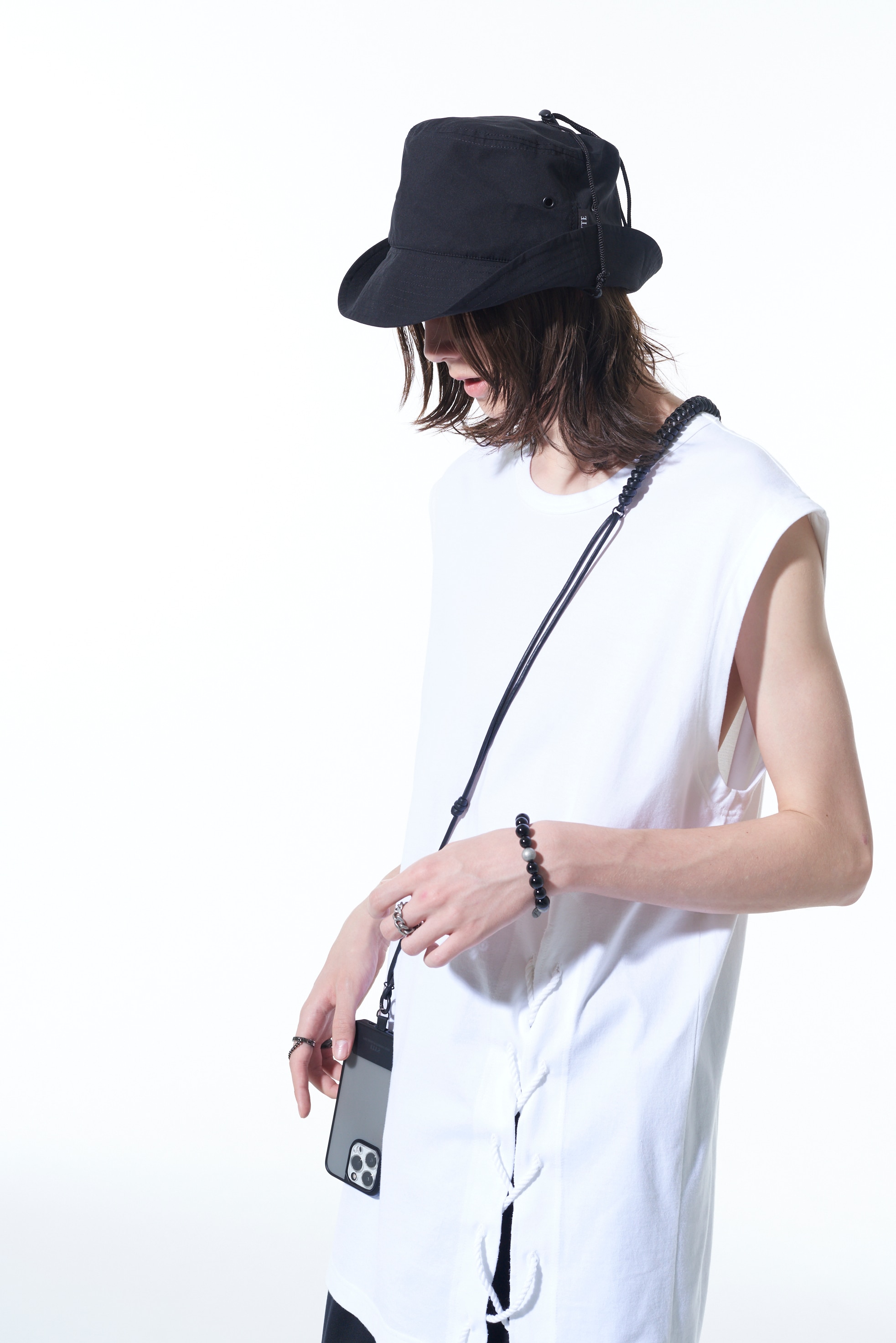 MACRAME KNITTING CELL PHONE SHOULDER STRAP