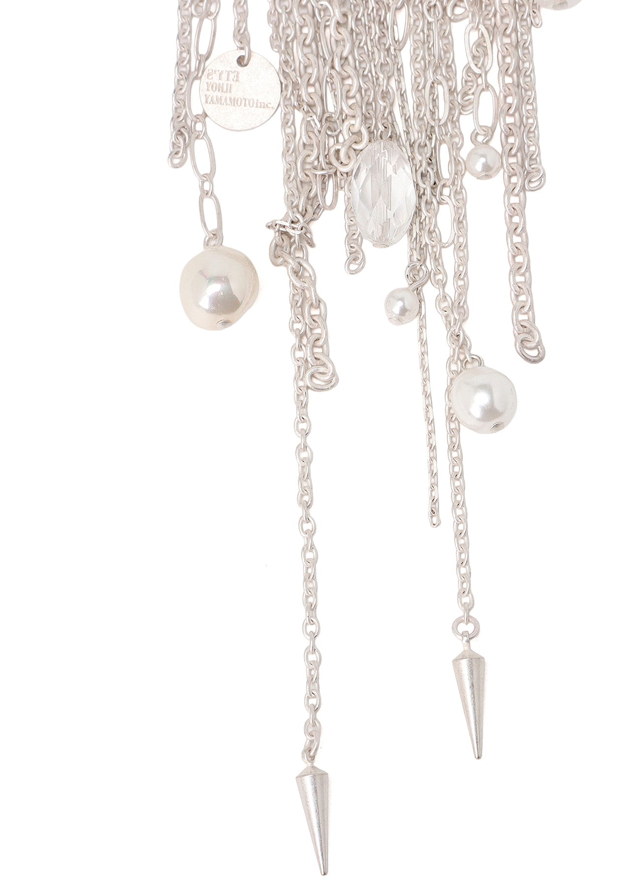 CHAIN TASSEL BROOCH