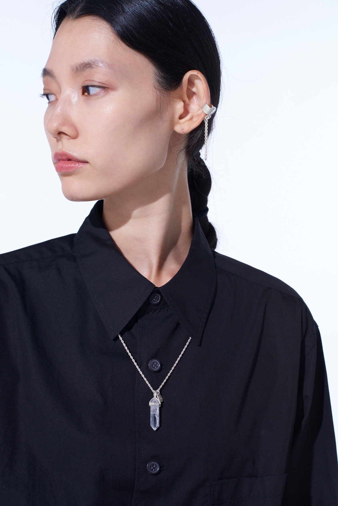 ONE DROP CRYSTAL NECKLACE