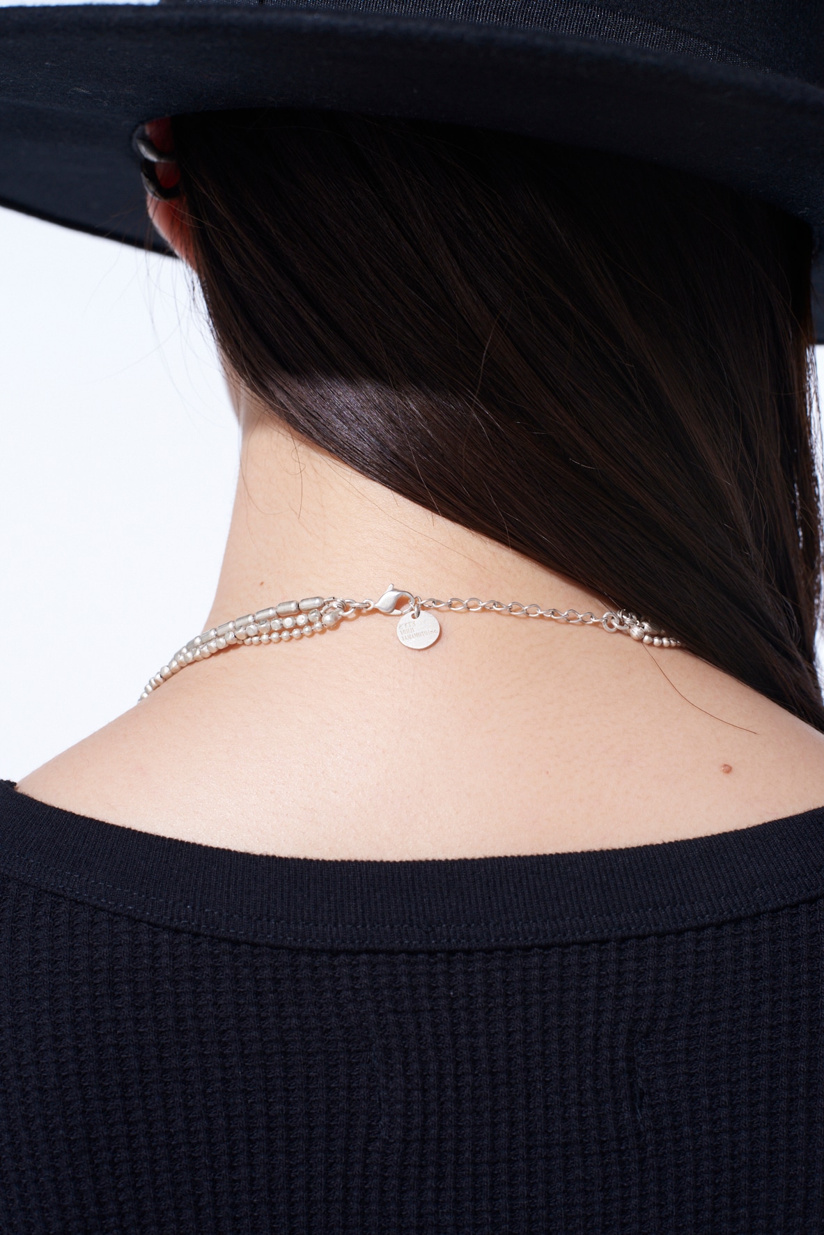 BRASS CHAIN TASSEL NECKLACE