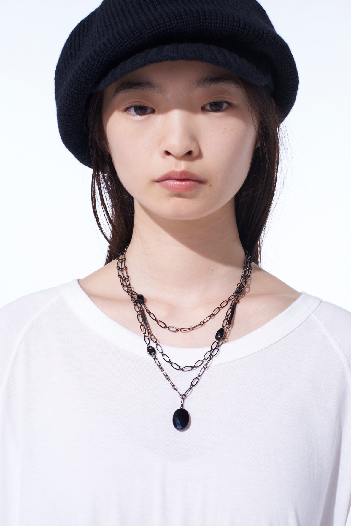 ONYX CHAIN NECKLACE