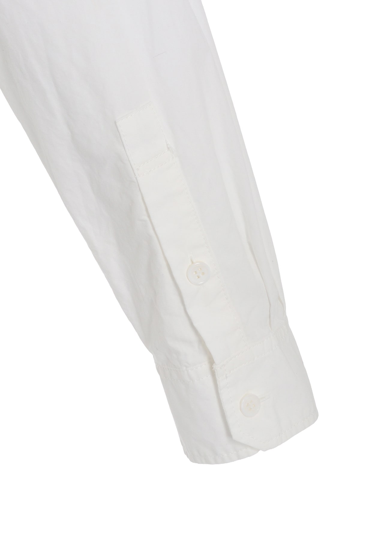 COTTON LINEN STAND COLLAR SHIRT