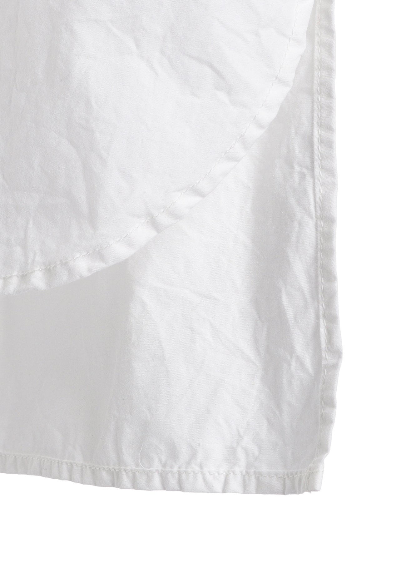 COTTON LINEN STAND COLLAR SHIRT