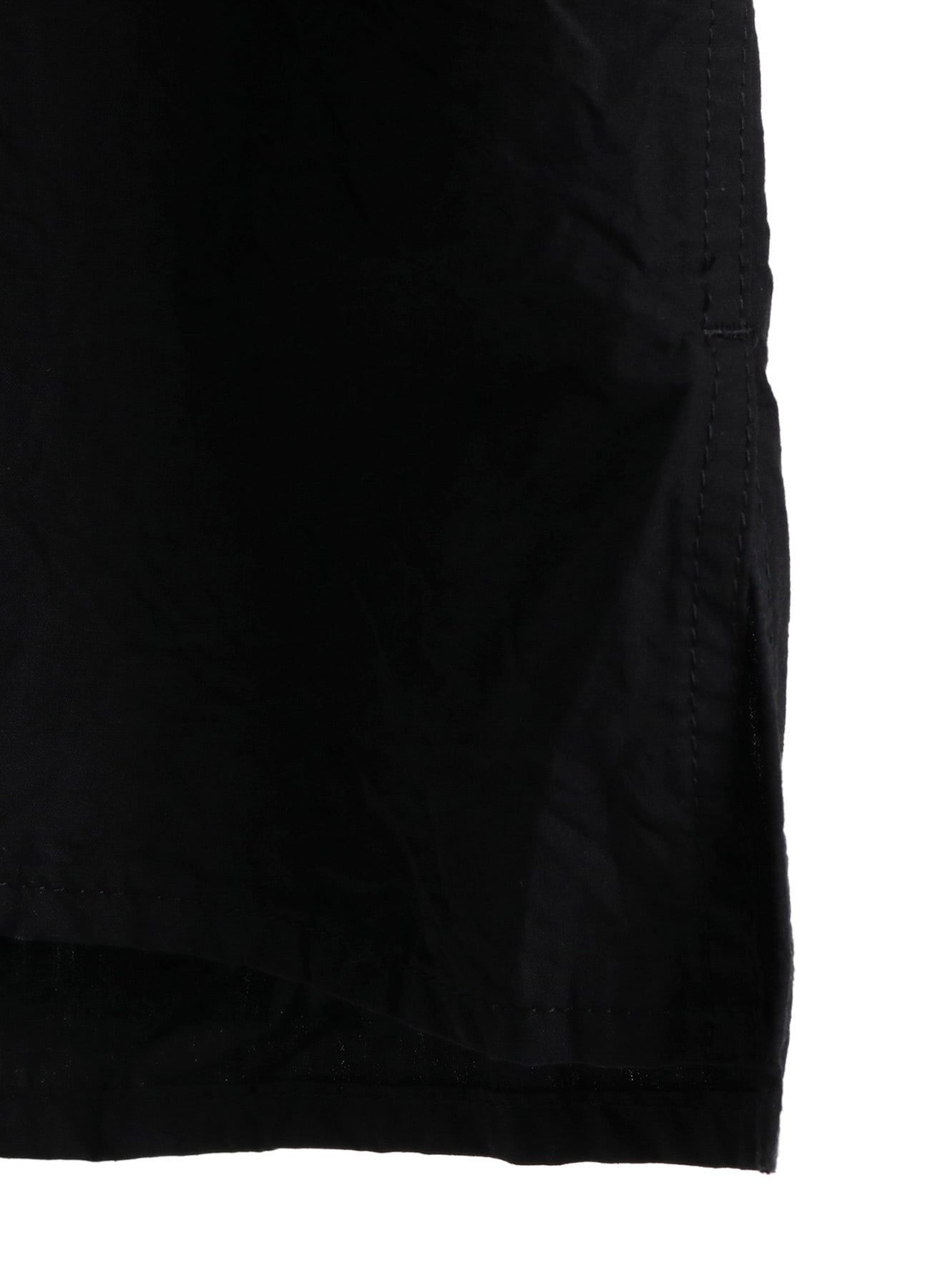 COTTON LINEN SINGLE WELT POCKET SHIRT