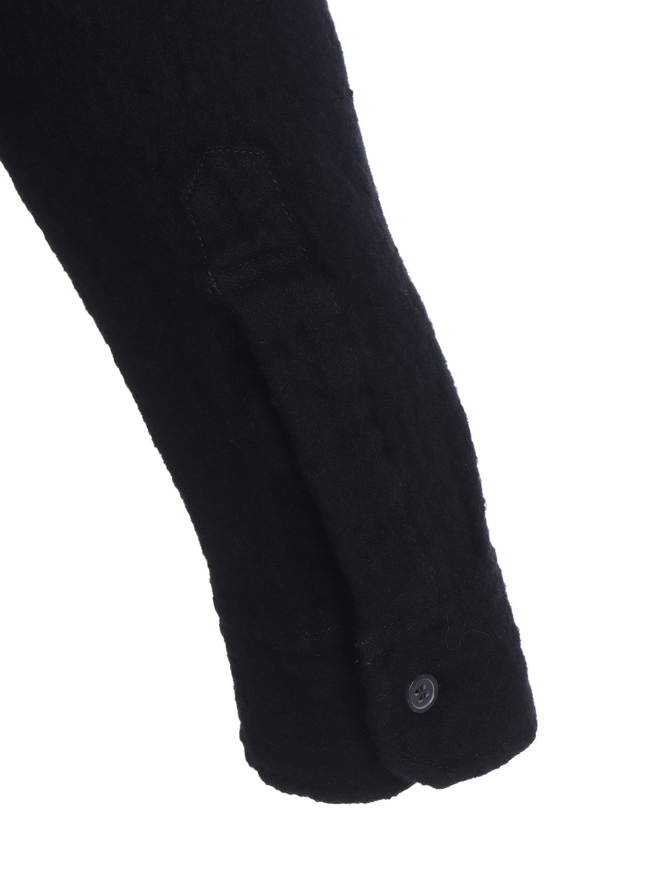WOOL GAUZE ZIP SHIRT
