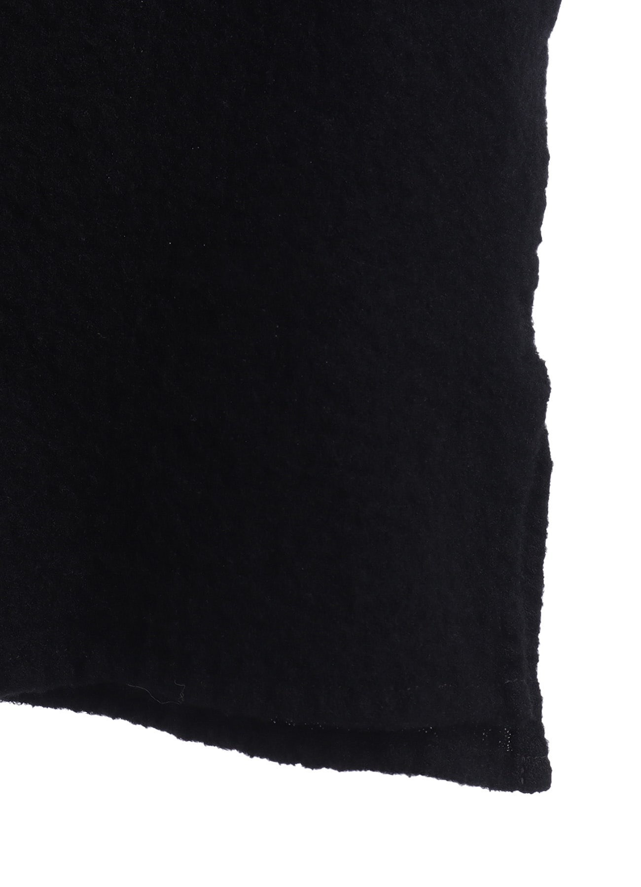 WOOL GAUZE ZIP SHIRT