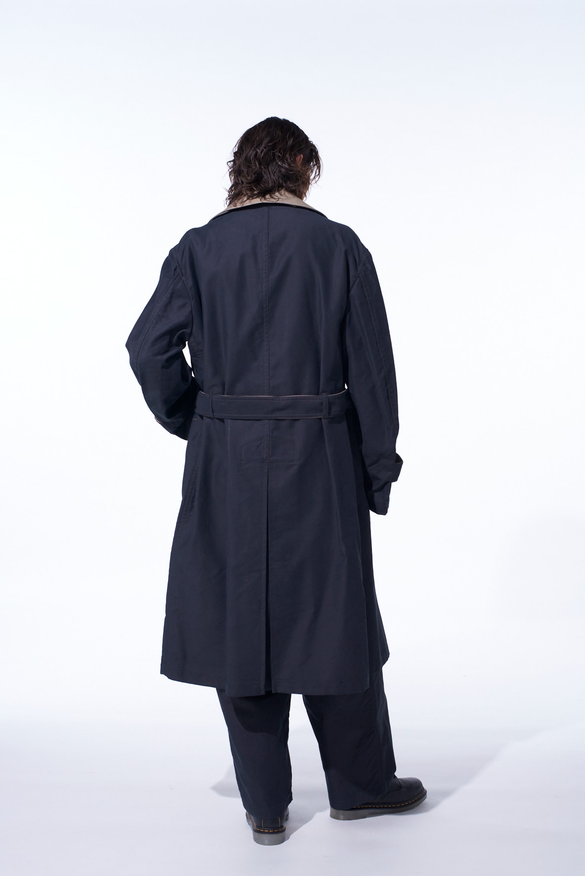MOLESKIN REVERSIBLE TRENCH COAT