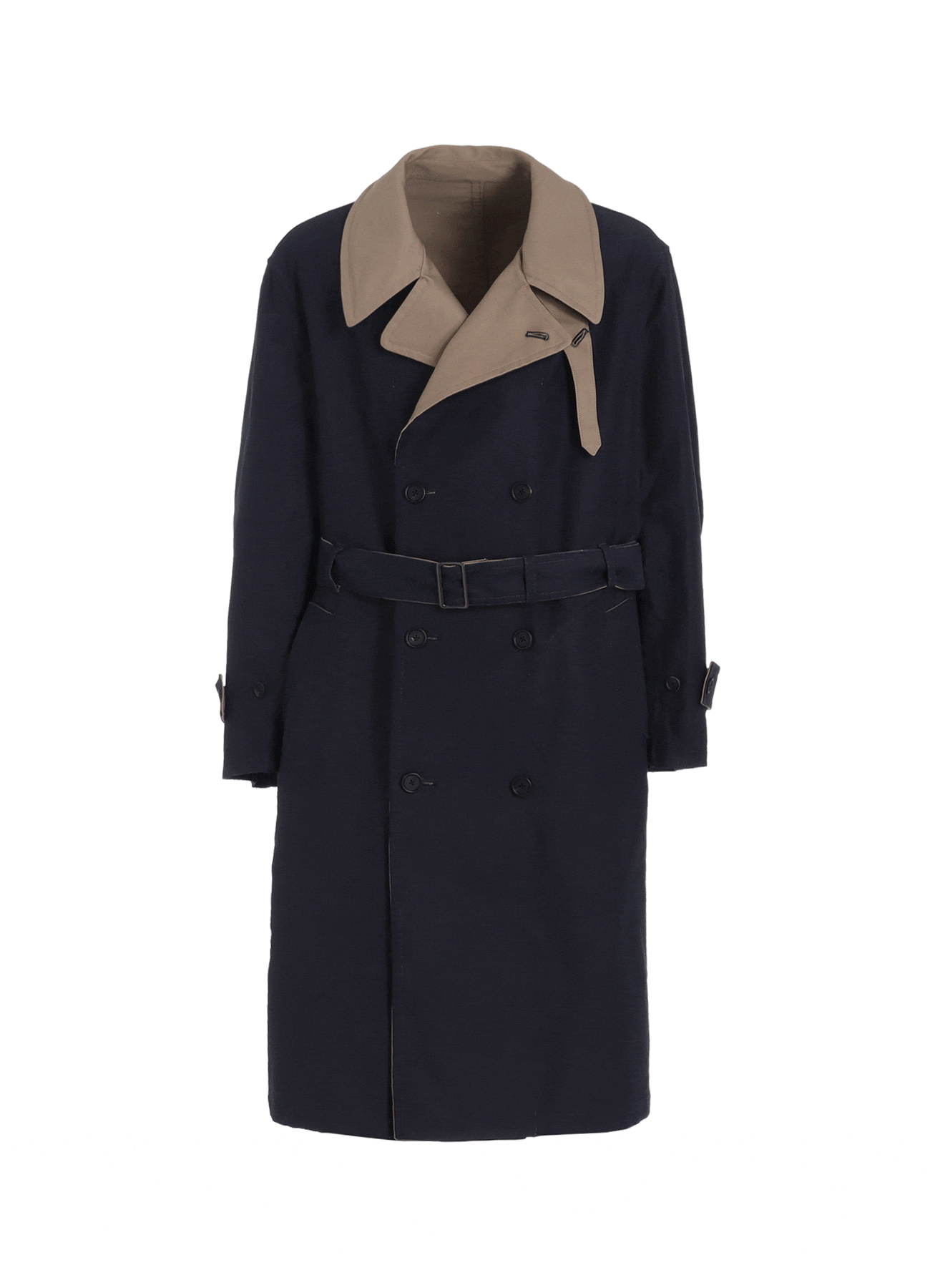MOLESKIN REVERSIBLE TRENCH COAT