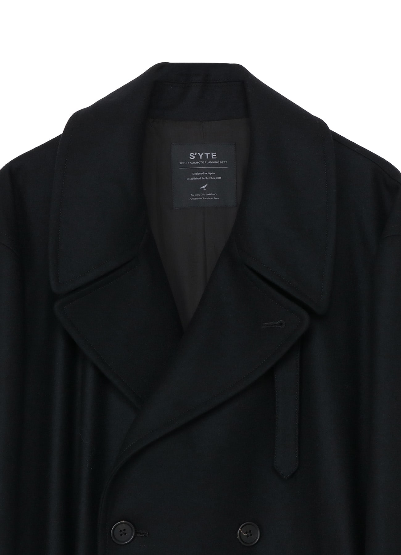 【11/21 S'YTE 渋谷PARCO 先行発売】Message Embroidered Trench Coat