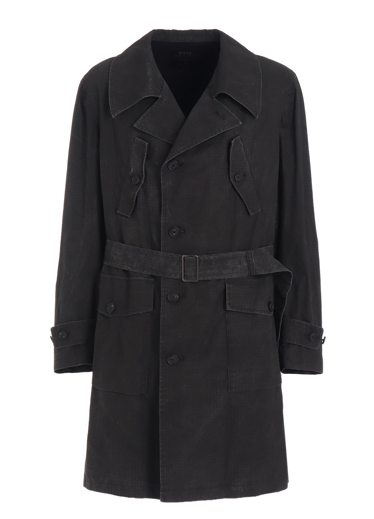 PIGMENT PRINT RIPSTOP MILITARY COAT