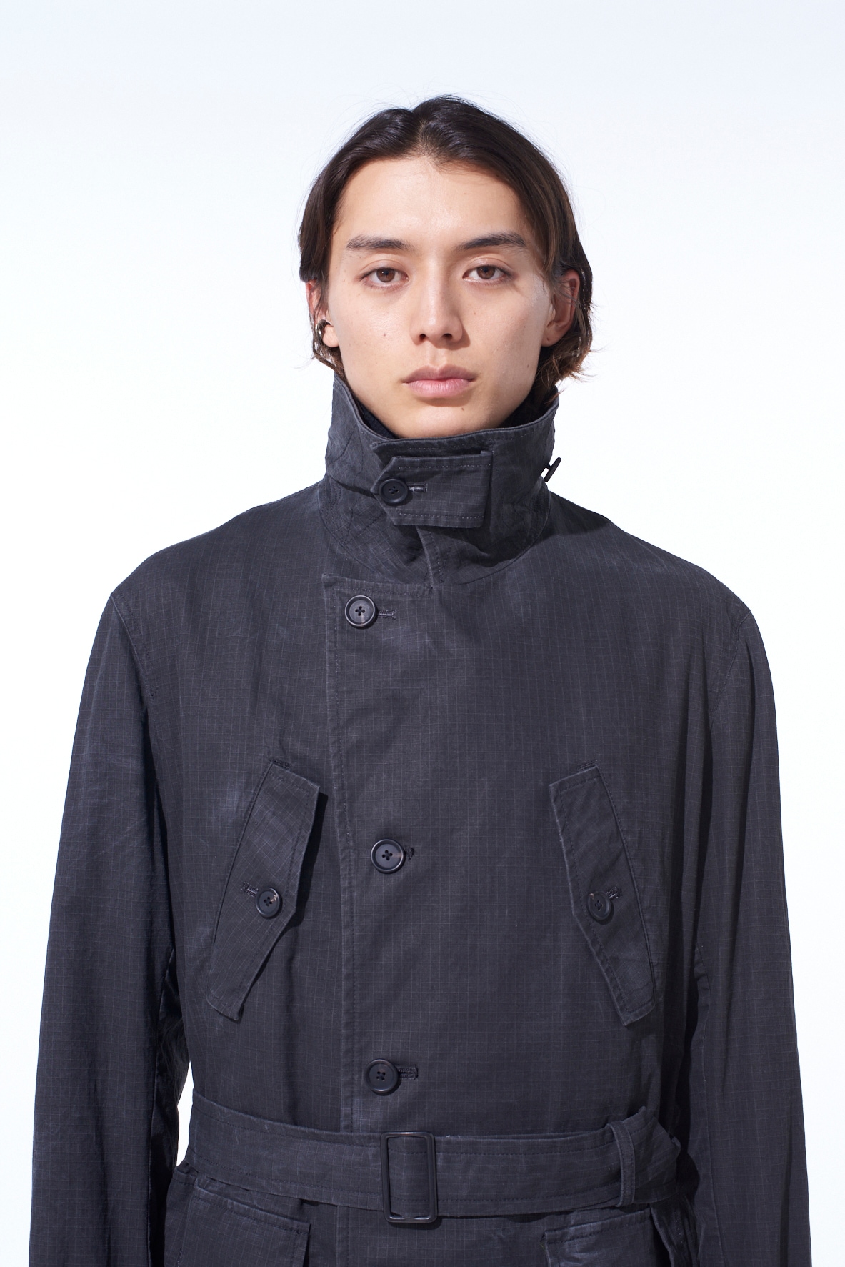 PIGMENT PRINT RIPSTOP MILITARY COAT