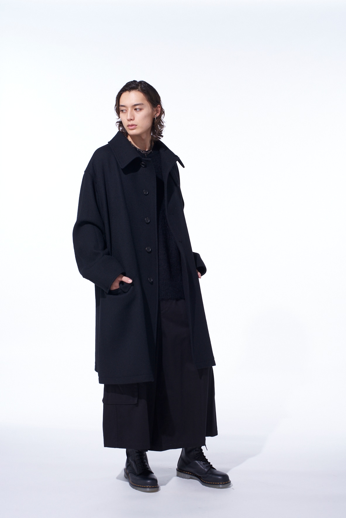 4/24 KERSEY OVERSIZED STAND COLLAR COAT
