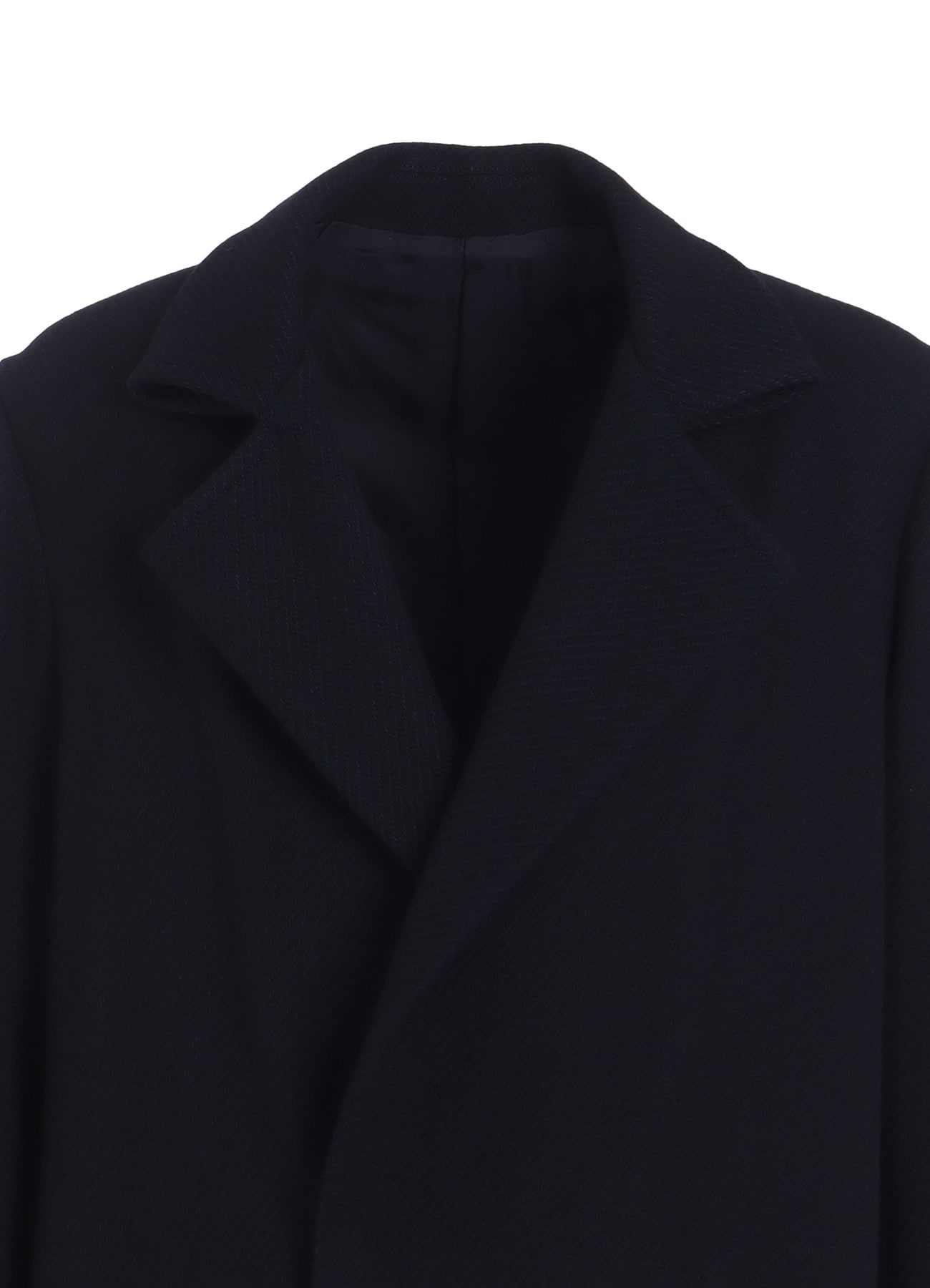 4/24 KERSEY TUBE LAPEL DOUBLE LONG COAT