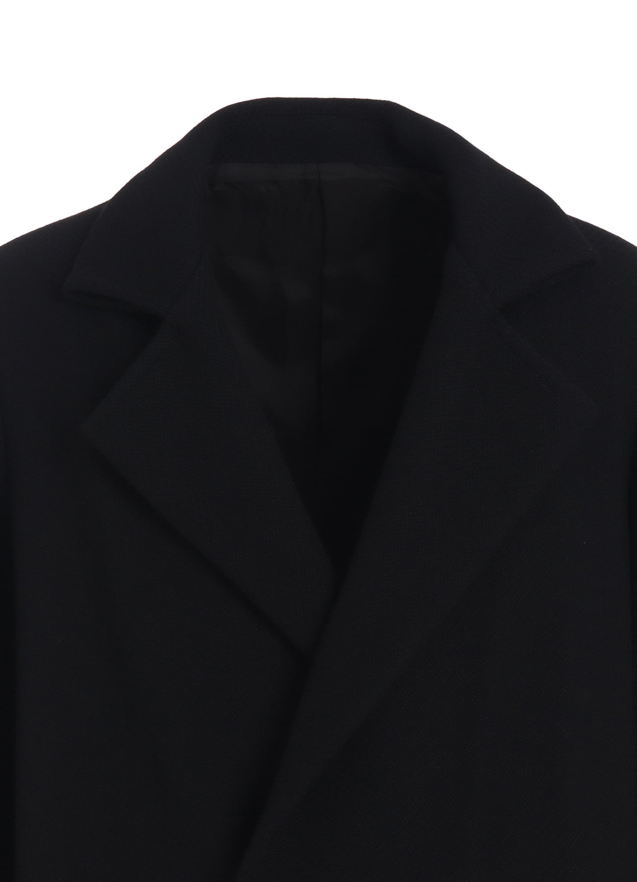 4/24 KERSEY TUBE LAPEL DOUBLE LONG COAT