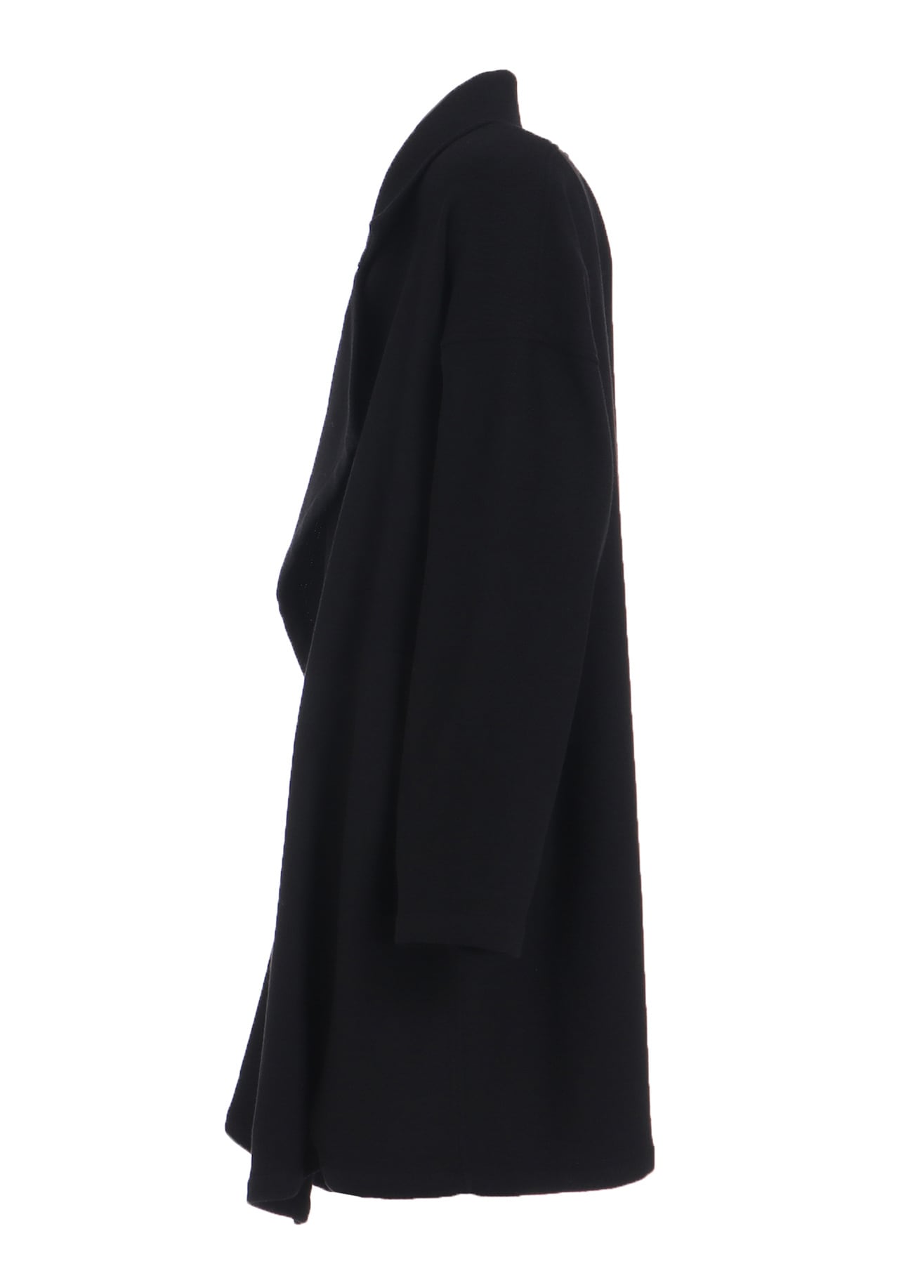 4/24 KERSEY FRAME DOUBLE COLLAR DRAPE COAT