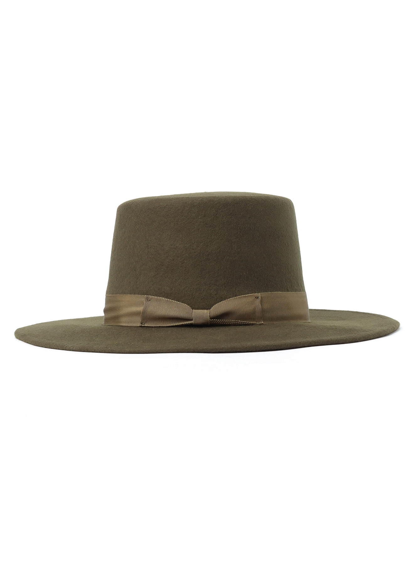 WOOL FELT WIDE BRIM HAT