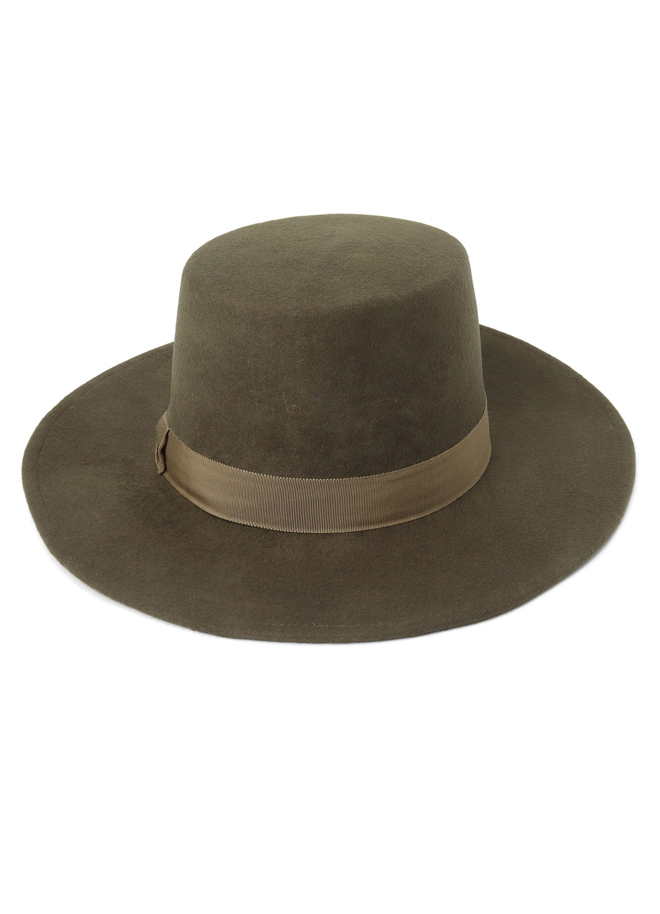 WOOL FELT WIDE BRIM HAT