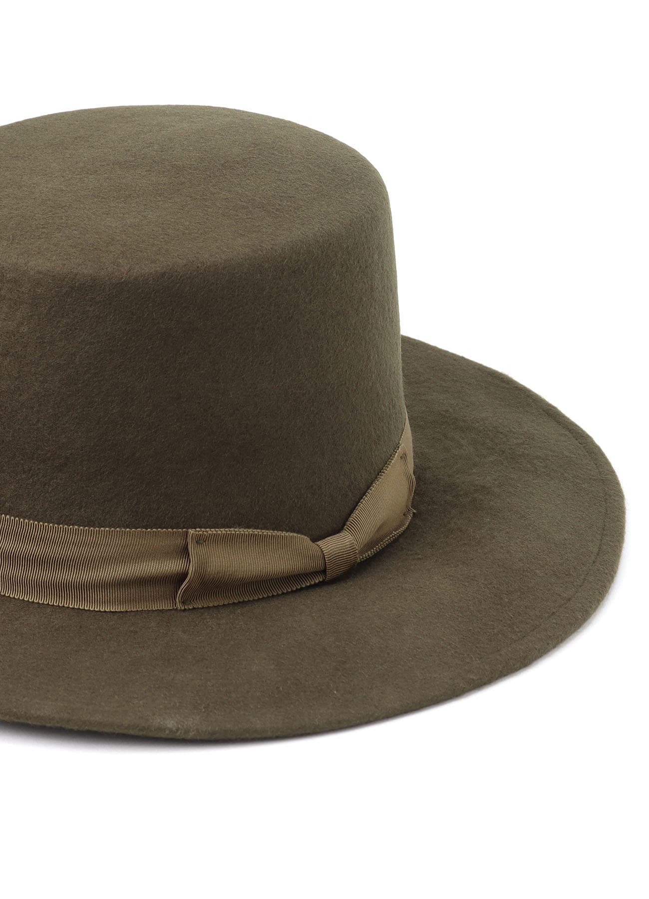 WOOL FELT WIDE BRIM HAT