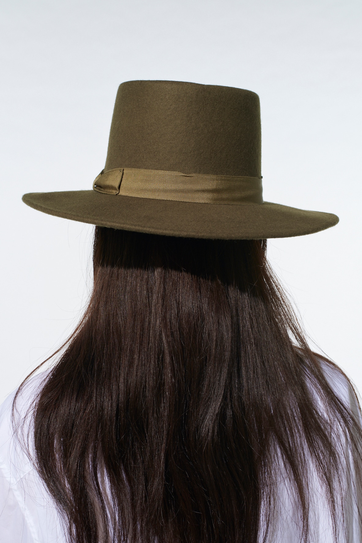 WOOL FELT WIDE BRIM HAT