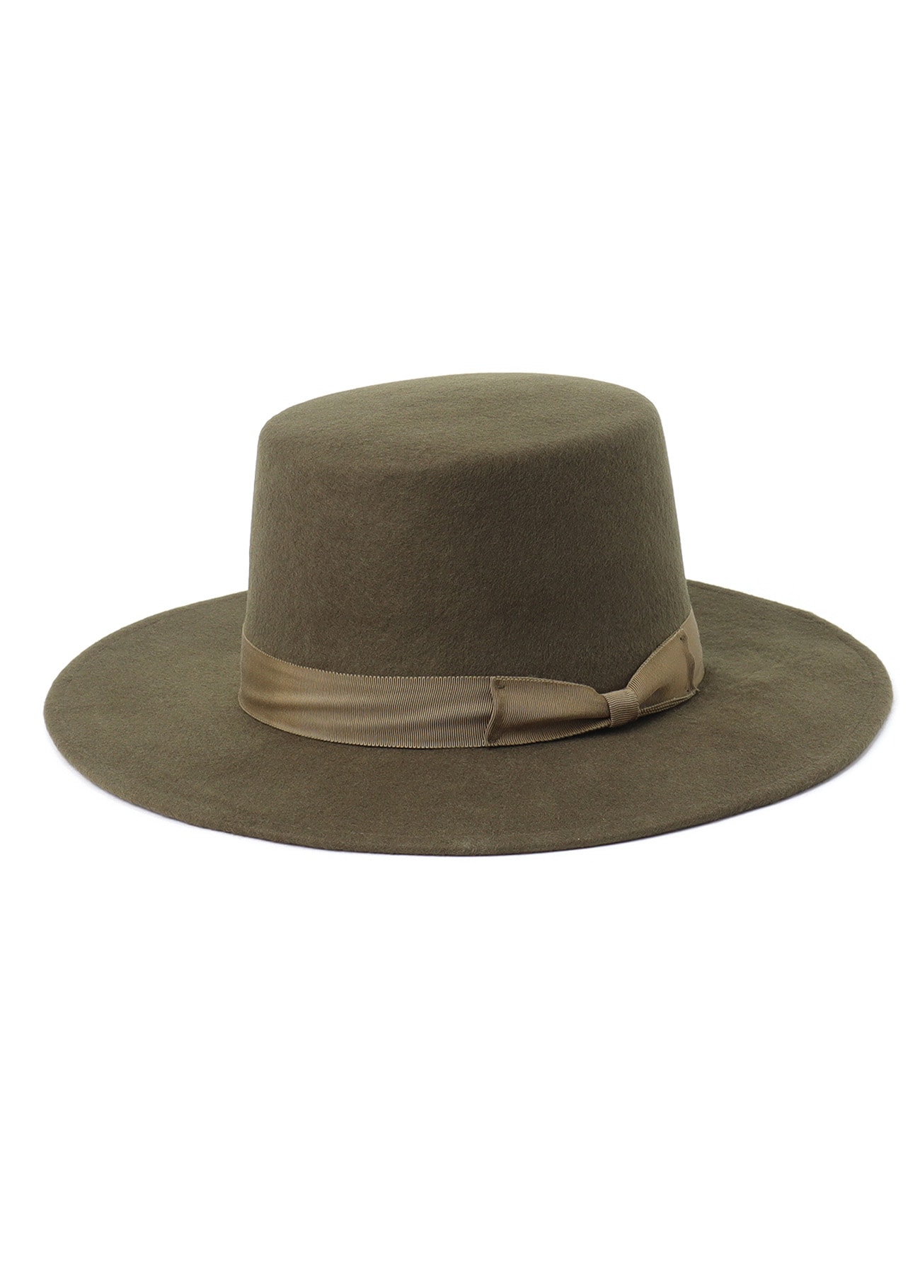 WOOL FELT WIDE BRIM HAT
