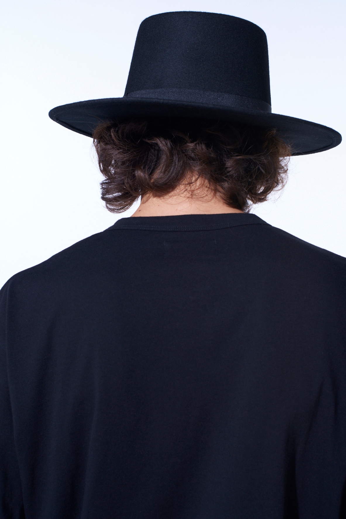 WOOL FELT WIDE BRIM HAT