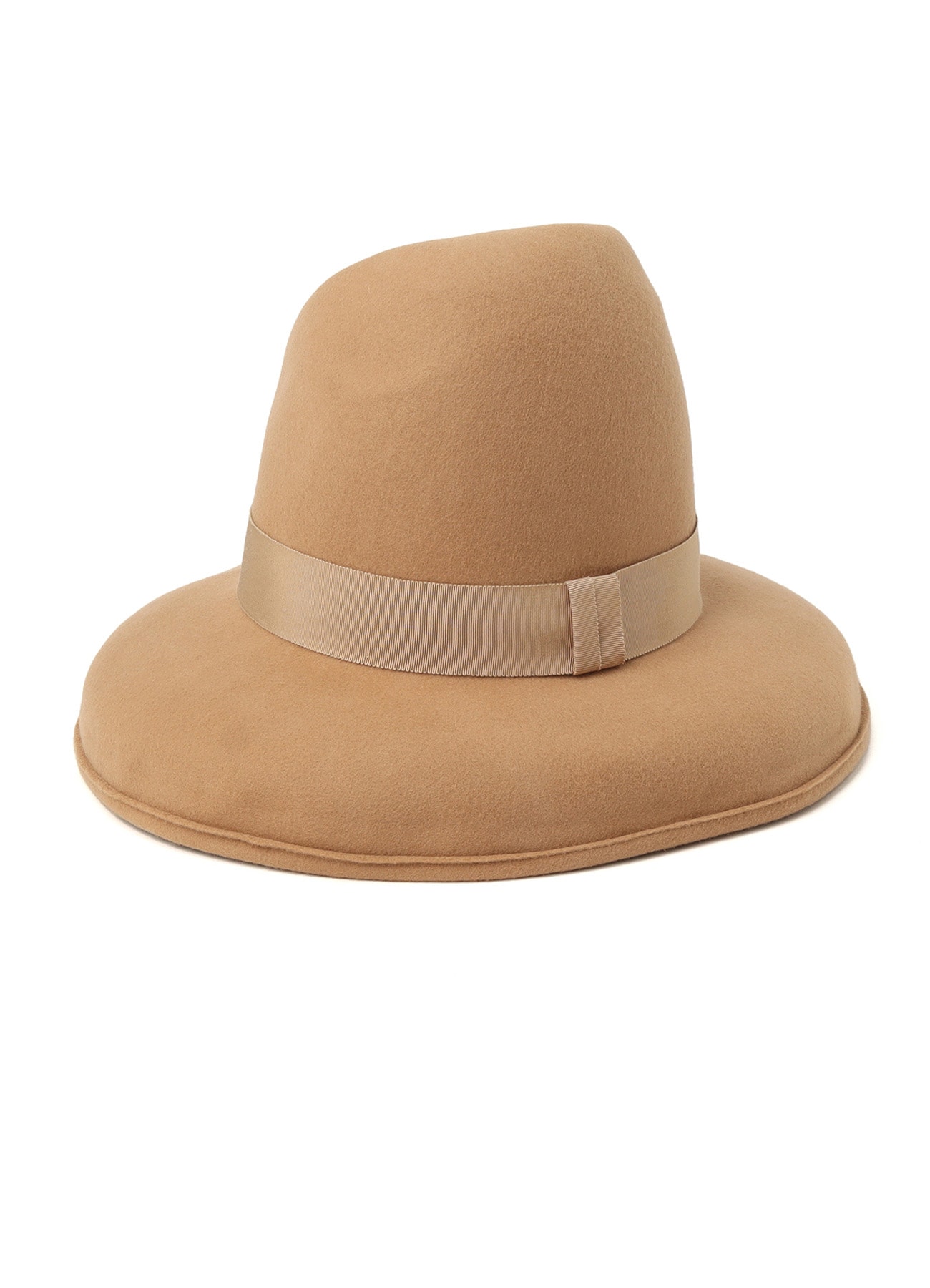 WOOL FELT ROLLABLE BRIM MOUNTAIN HAT