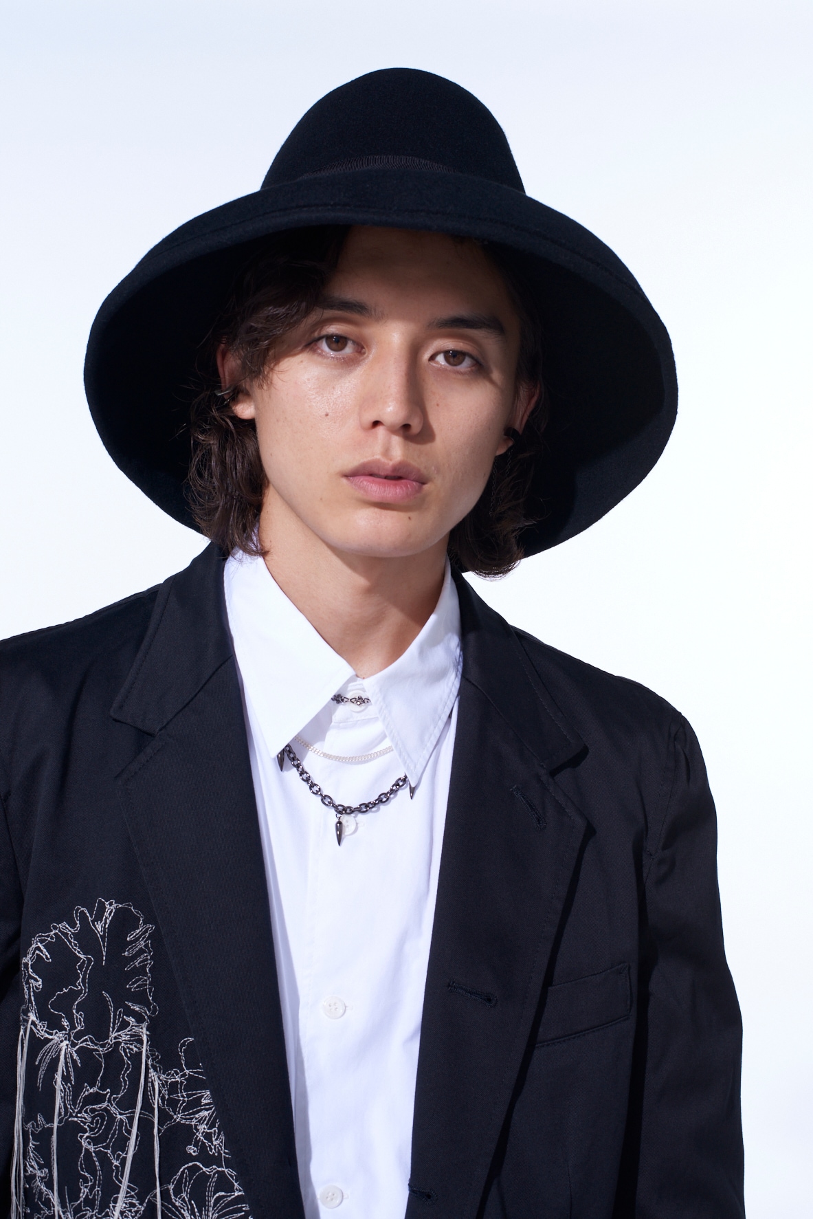 WOOL FELT ROLLABLE BRIM MOUNTAIN HAT