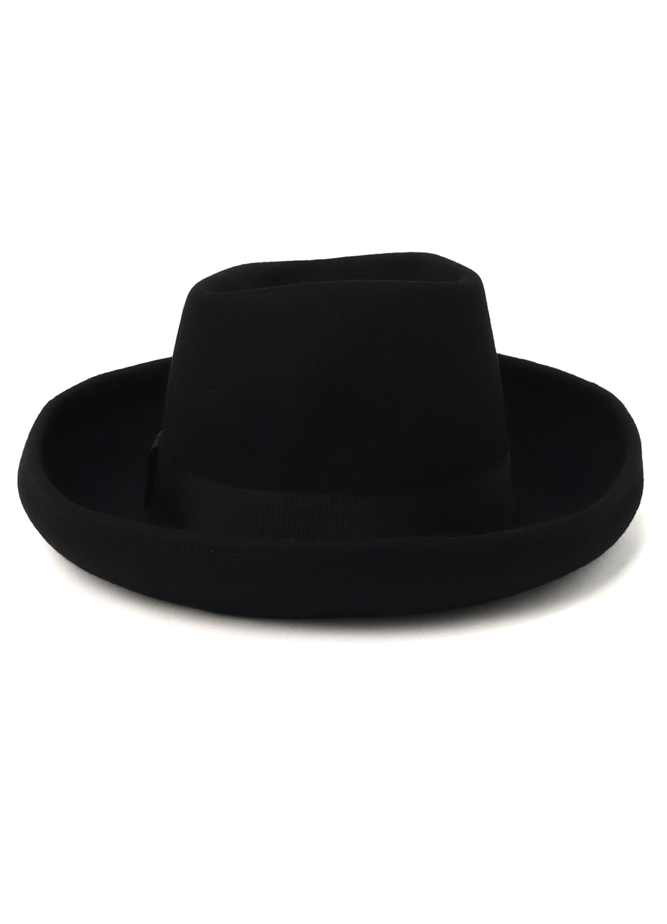 WOOL FELT ROLLABLE BRIM MOUNTAIN HAT