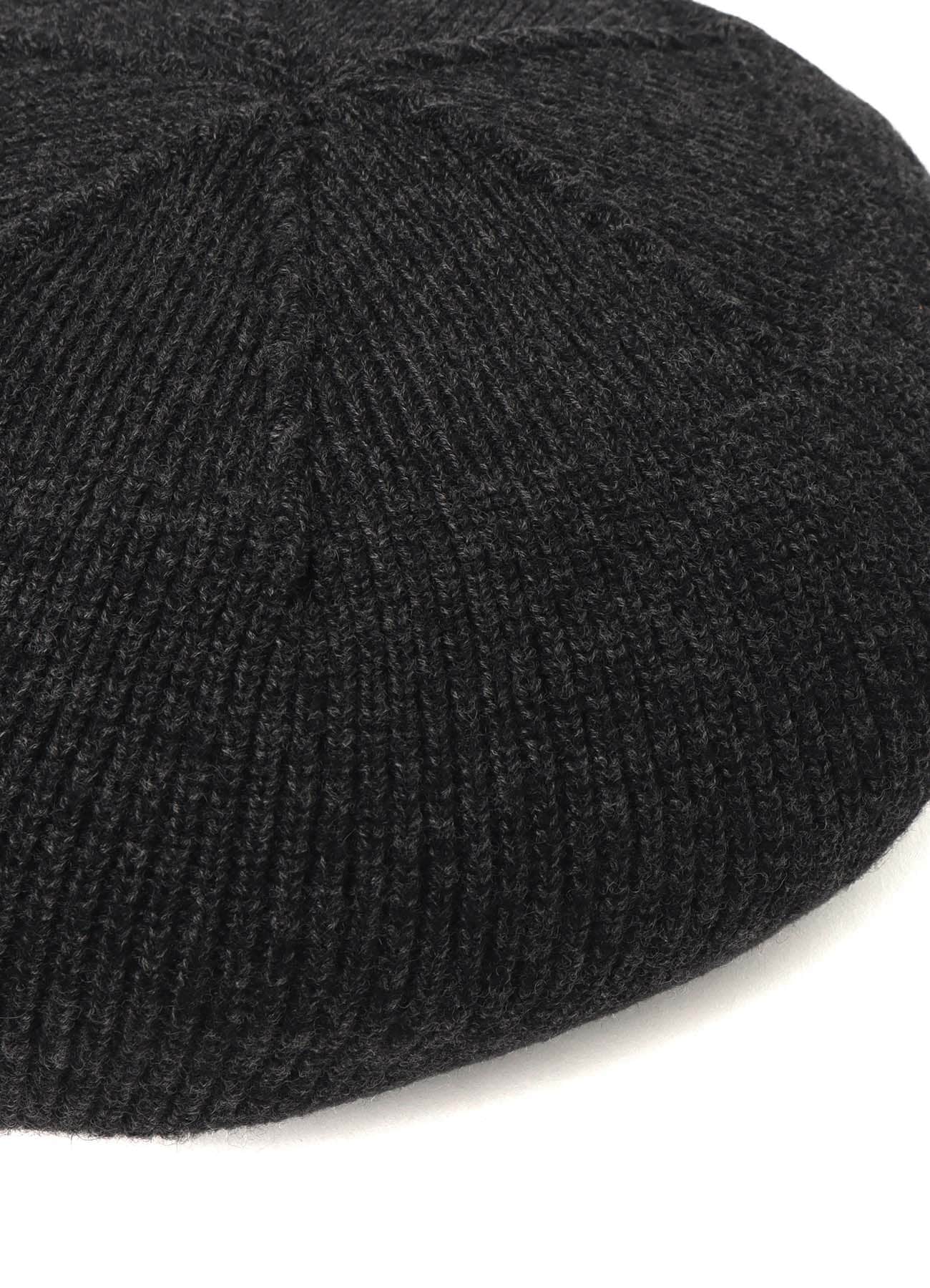 WOOL NYLON KNIT CASQUETTE