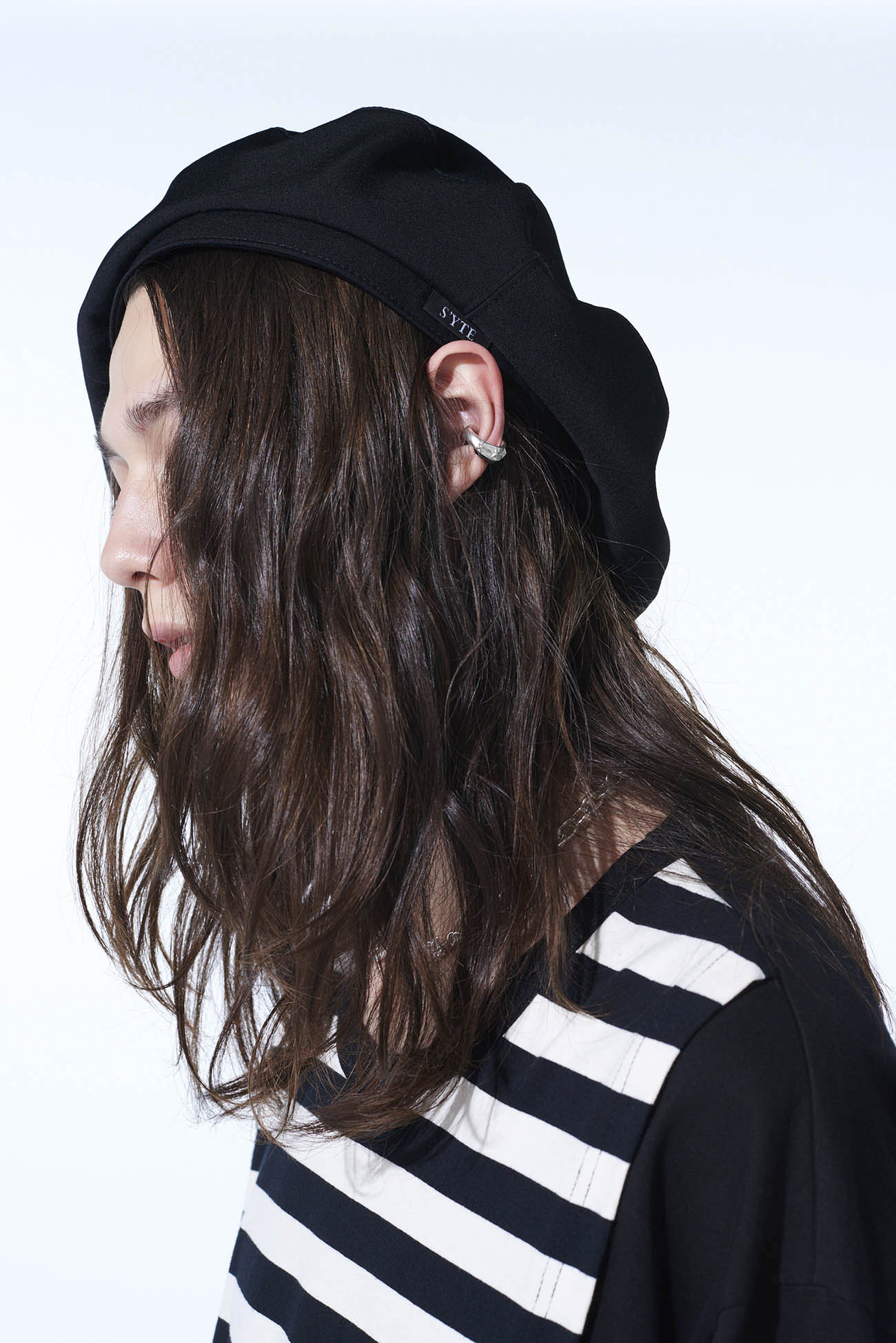 WASHER WOOL GABARDINE BERET