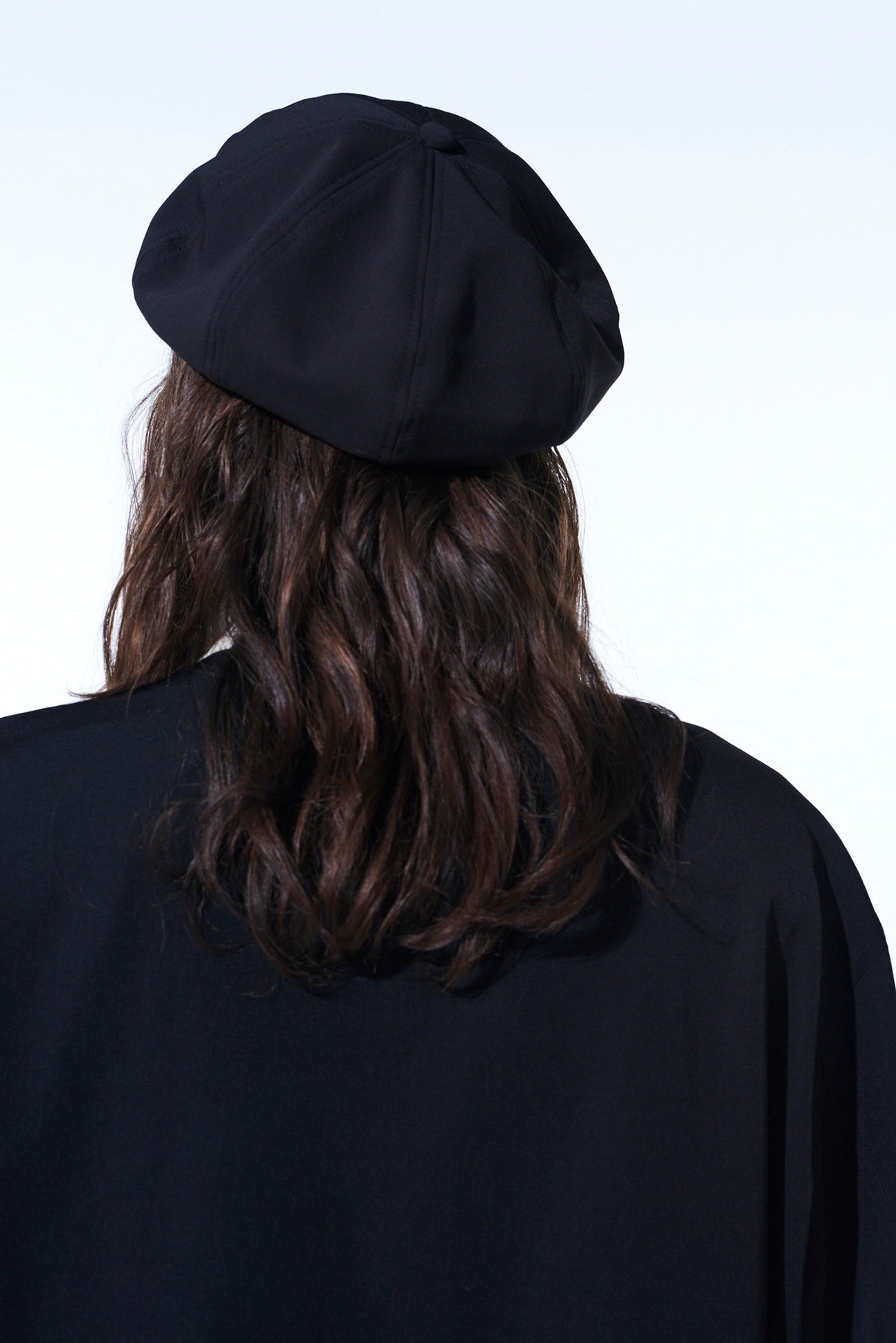 WASHER WOOL GABARDINE CASQUETTE