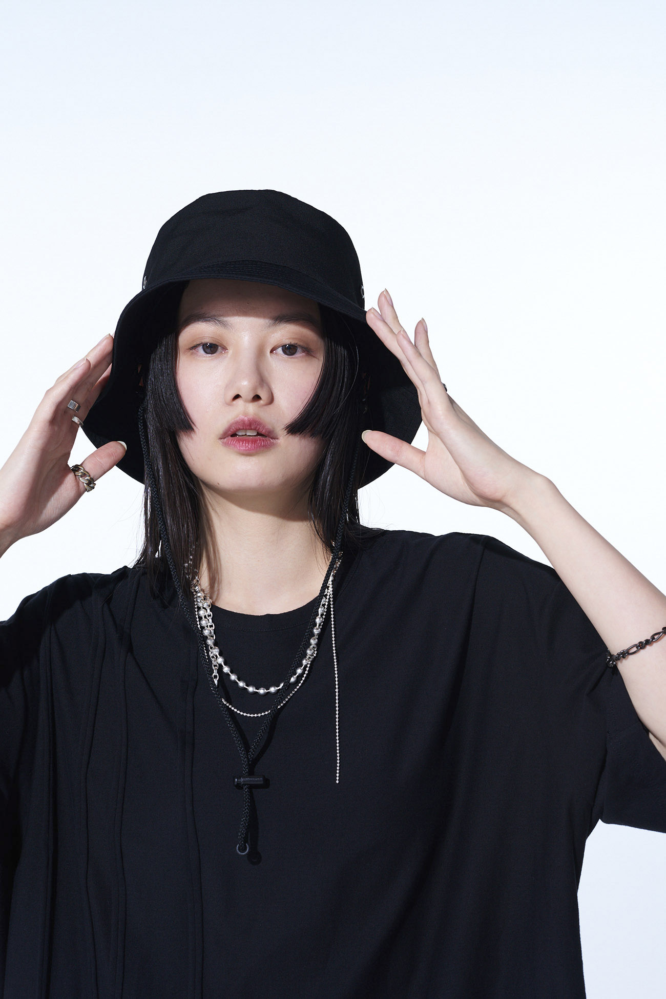 WASHER WOOL GABARDINE SAFARI HAT