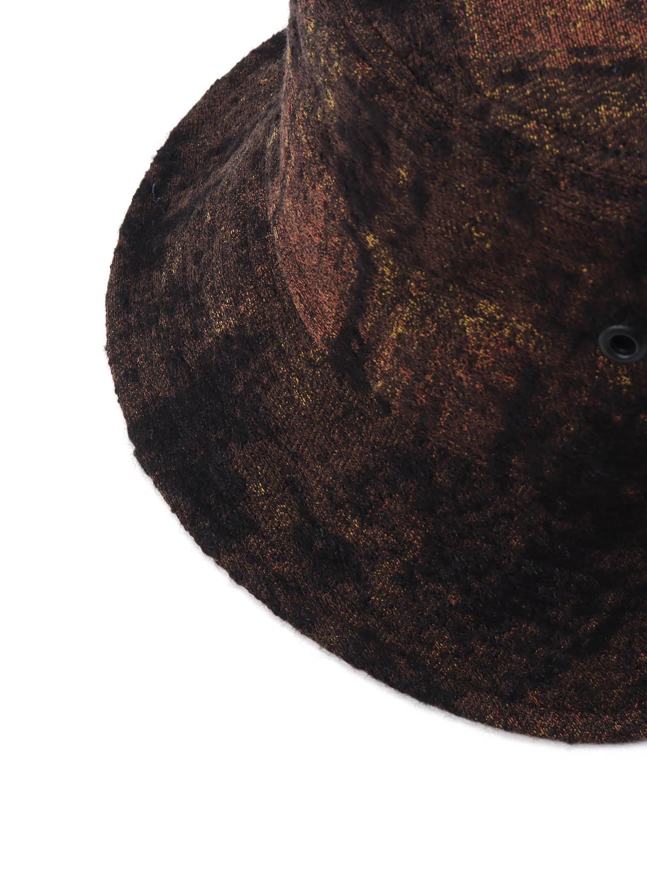CHECK JACQUARD BUCKET HAT
