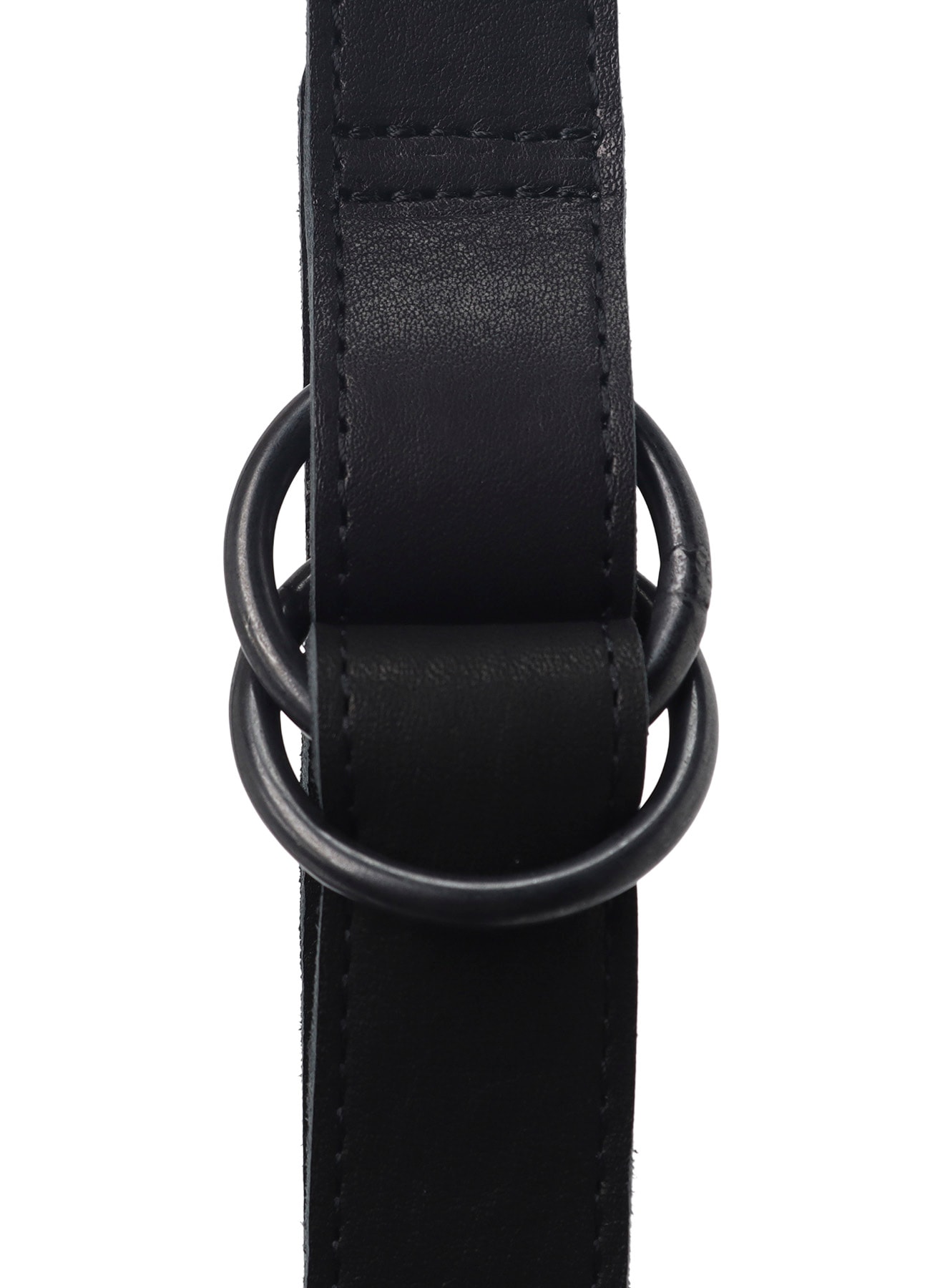 LEATHER PANEL SHOULDER BAG