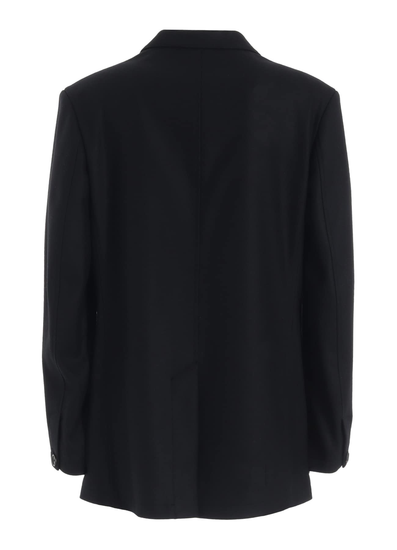 LAMB WOOL PRINTED MESSEGE EMBROIDERY TAILORED JACKET