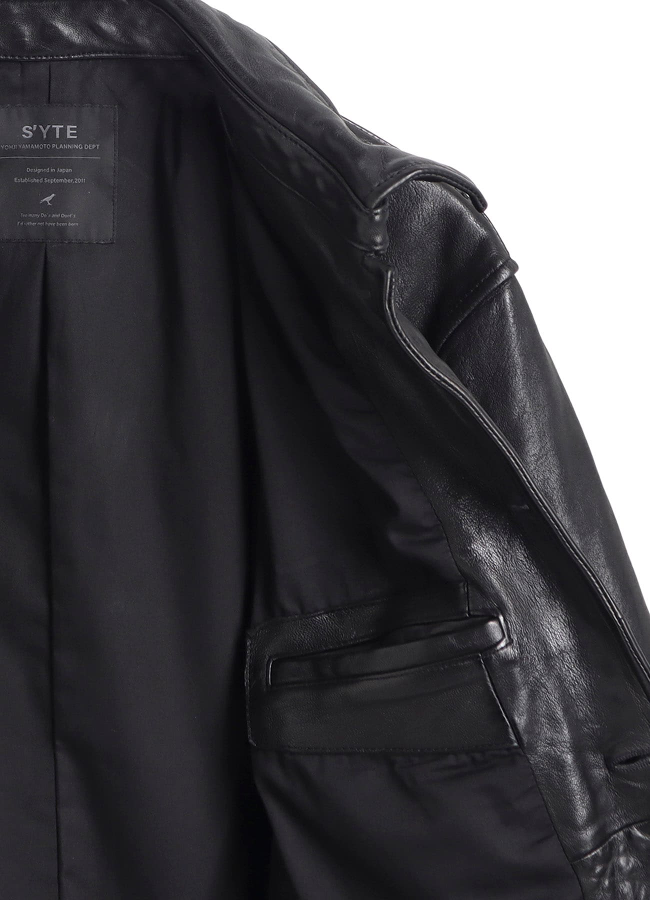 WASHED SHEEP LEATHER COVERALL WITH WORKWEAR DETAILS