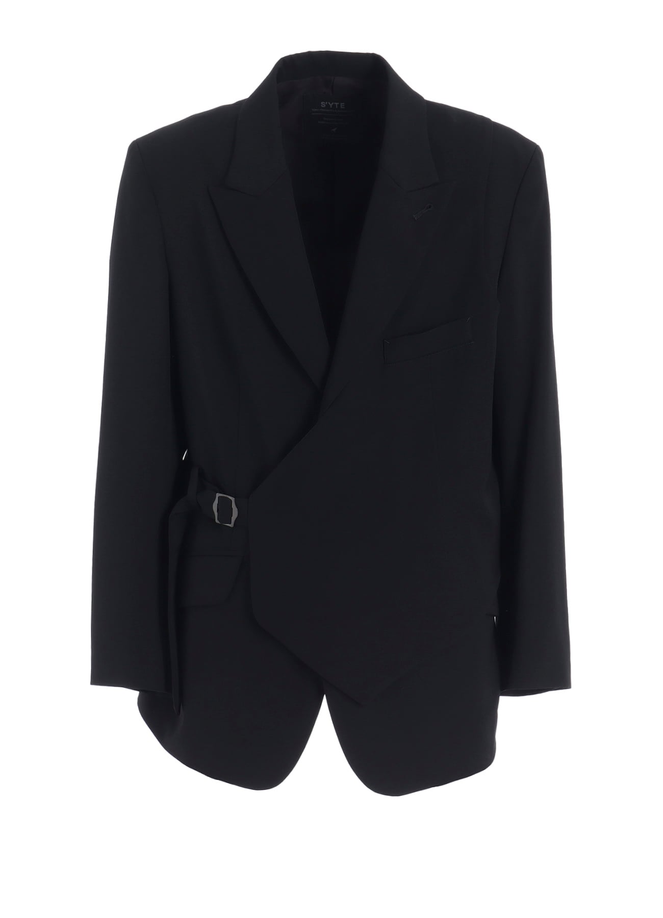 WASHER WOOL GABARDINE VEST FRONT JACKET