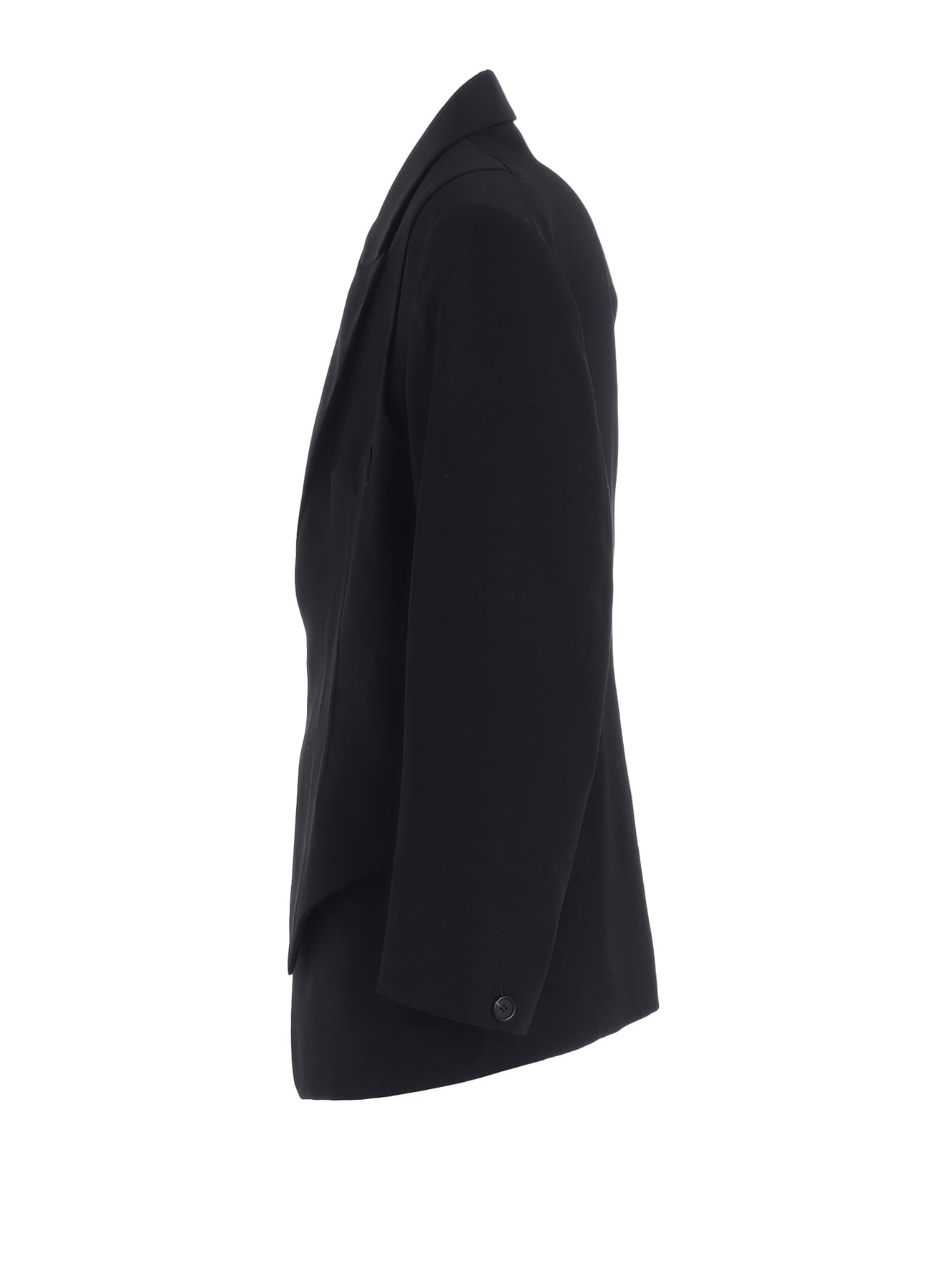 WASHER WOOL GABARDINE VEST FRONT JACKET