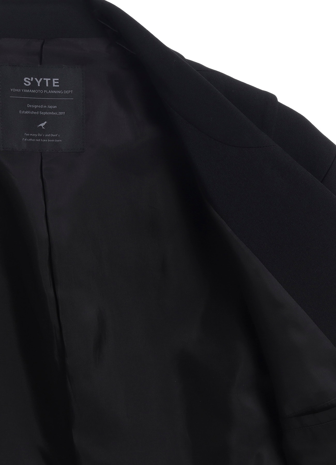 WASHER WOOL GABARDINE VEST FRONT JACKET