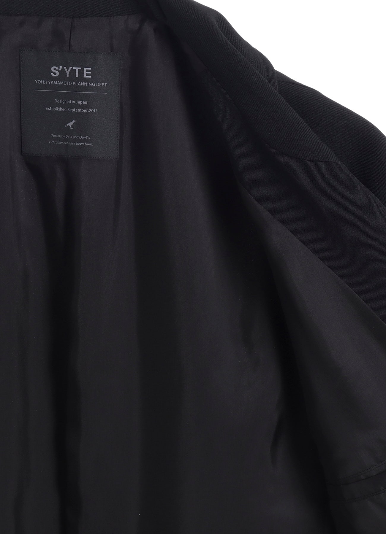 WASHER WOOL GABARDINE ASYMMETRIC POCKET JACKET