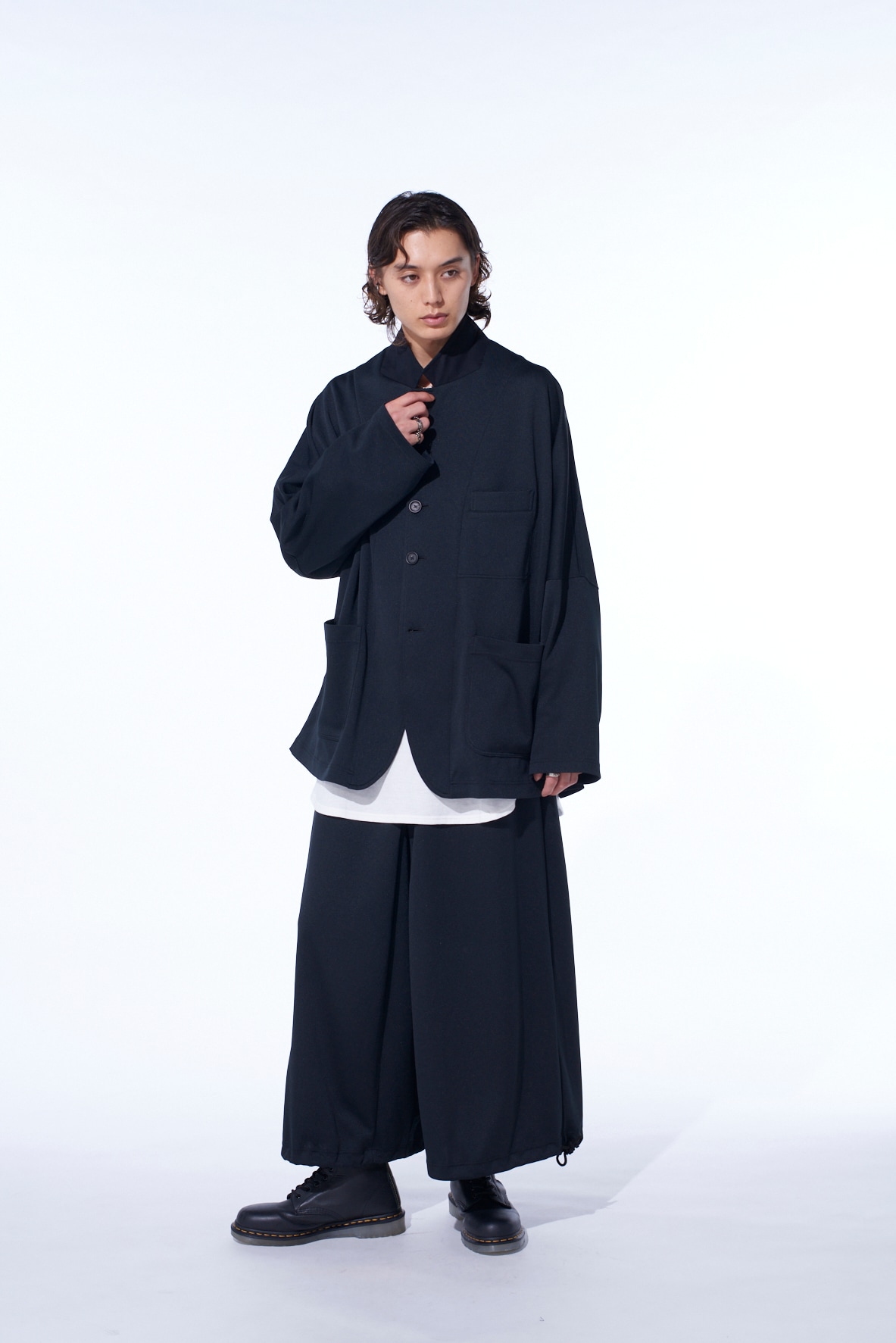 PE/SMOOTH YOKE SLEEVE JACKET